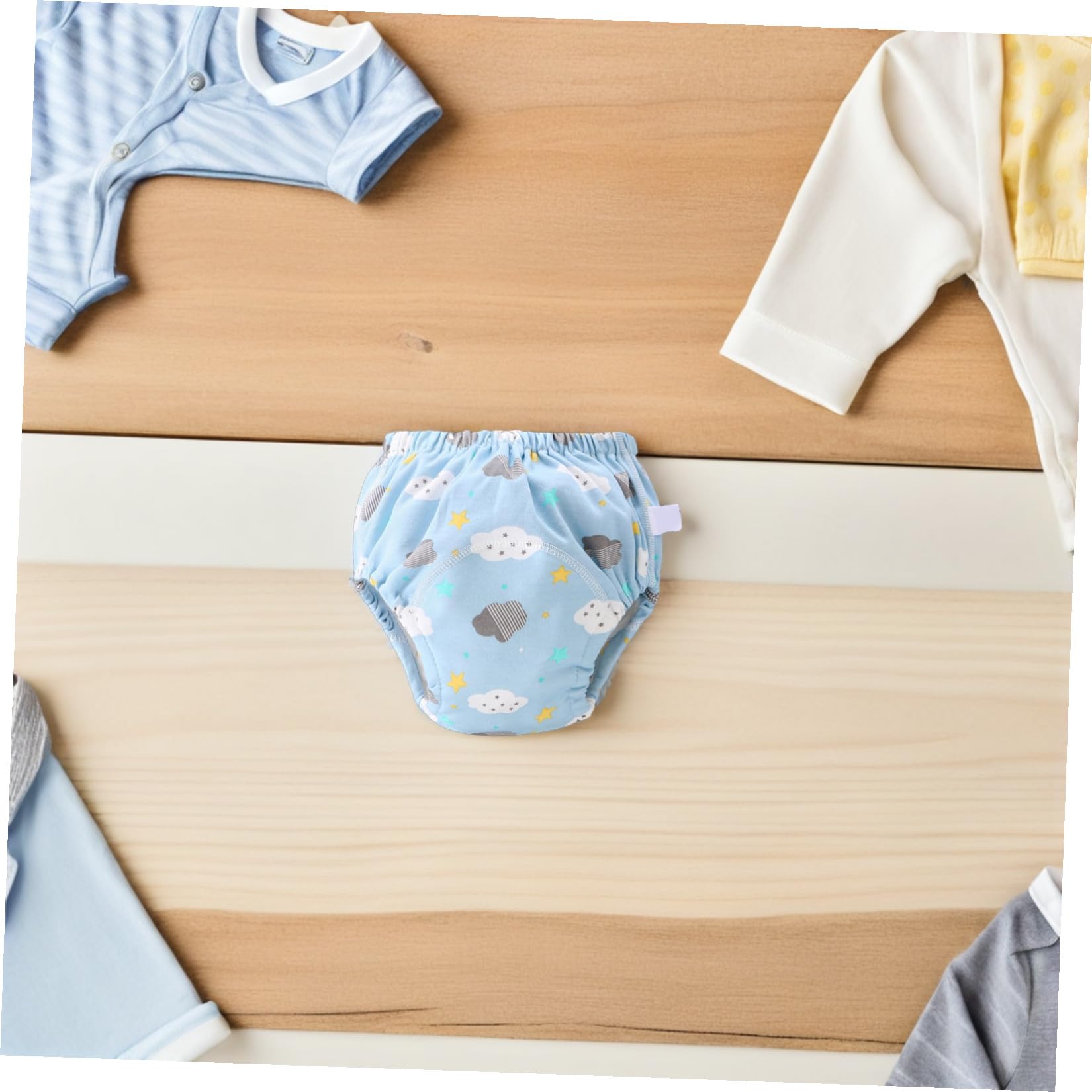 ibasenice Culottes D’apprentissage Respirantes et Anti-fuite Lot de 6 pour Bébé en Coton 8-12kg, pour L’apprentissage Propreté