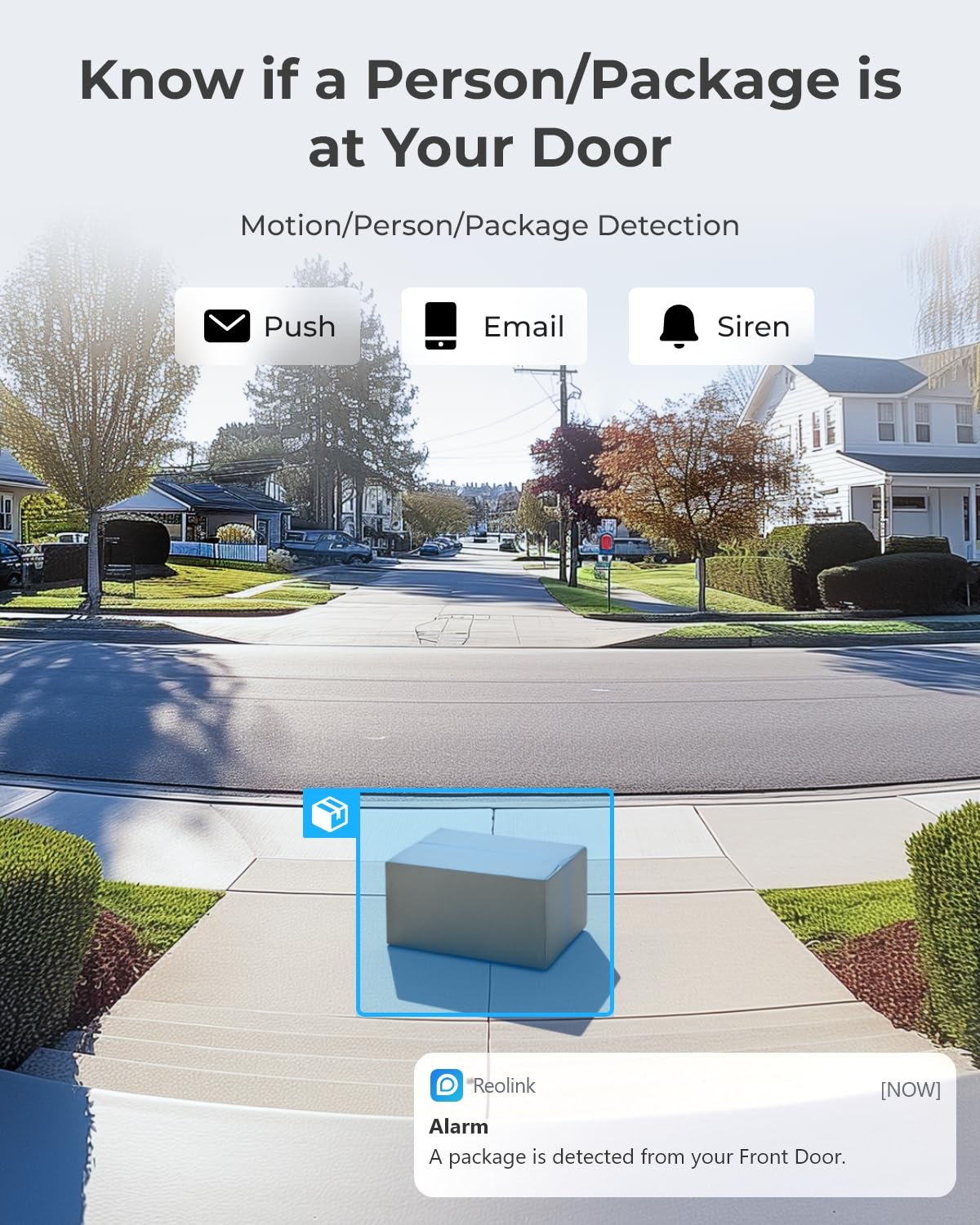 Reolink 2K Wi-Fi Doorbell Camera with Chime, 180° View, 2-Way Audio, Person/Package Detection, Waterproof, Smart Alerts - Image 4