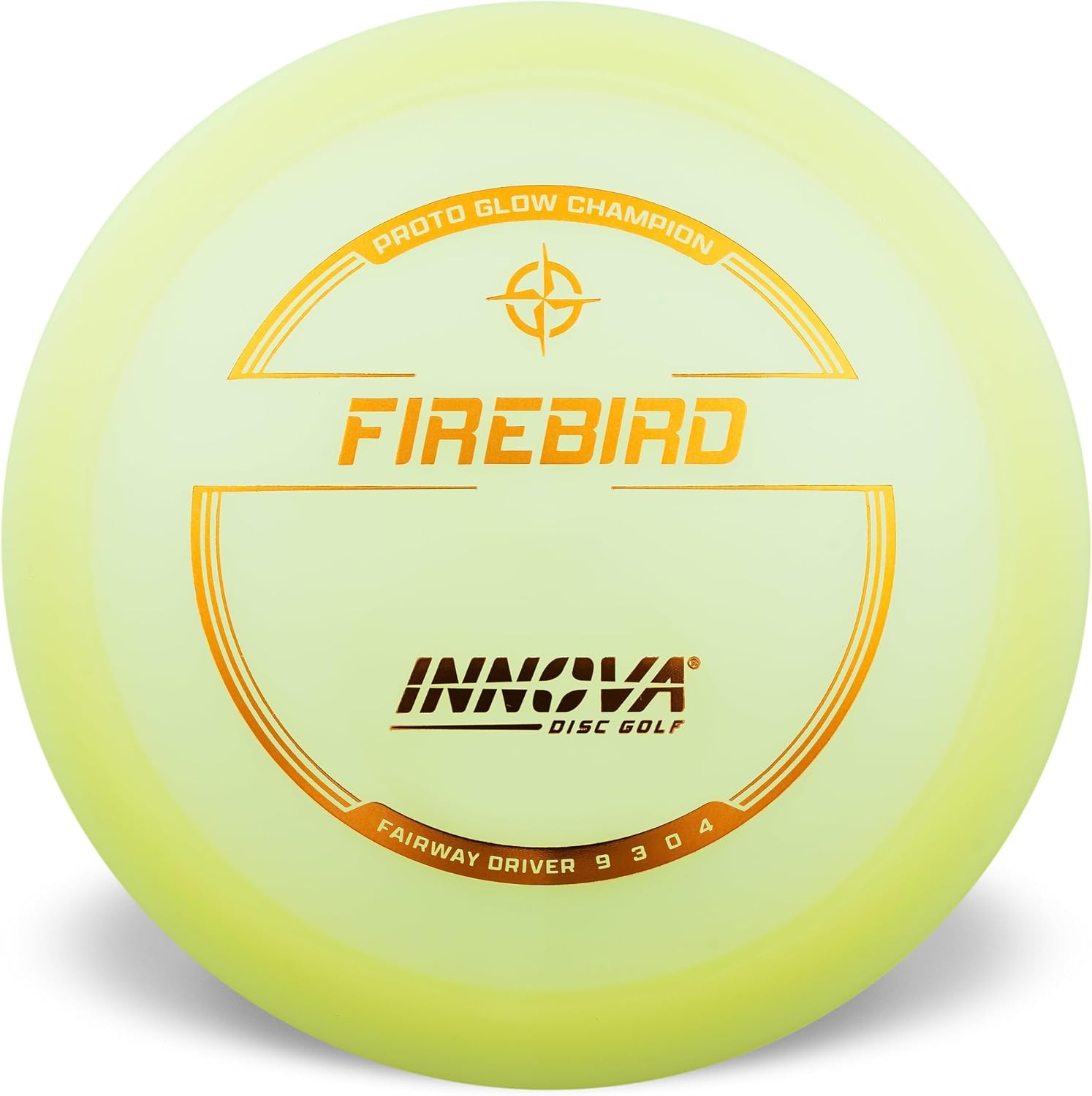 Innova Proto Glow Champion Firebird – Glow in The Dark Disc Golf Driver