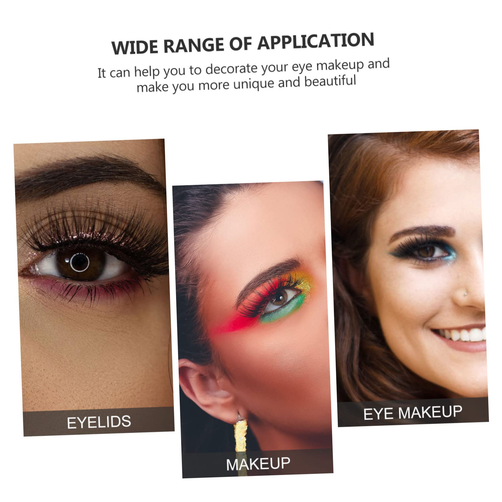 Beaupretty 120 Pares Delineador de ojos cinta adhesiva para párpados delineador instantáneo pegatinas etiqueta engomada de la piel del ojo tiras de doble párpado apliques herramienta
