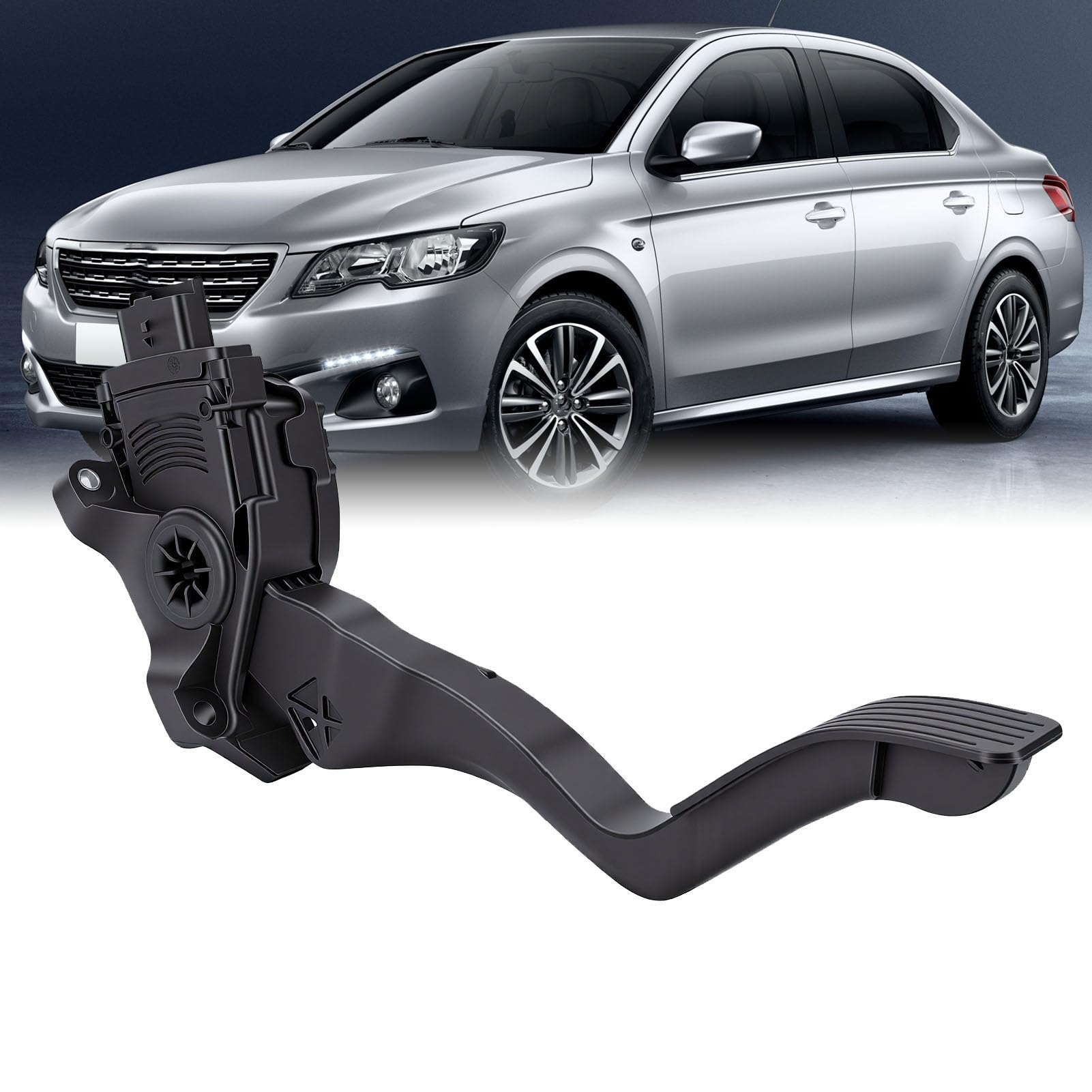 Yctze Sensor de Pedal del Acelerador, Interruptor de Posición del Pedal 6 Pines for Coches Compatibles con