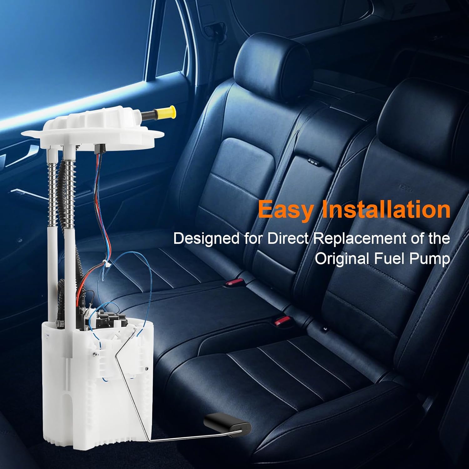 Electric Fuel Pump Assembly Replacement Compatible with Dodge Ram 1500 2009 2010 3.7L 5.7L, Replaces E7252M FG0889