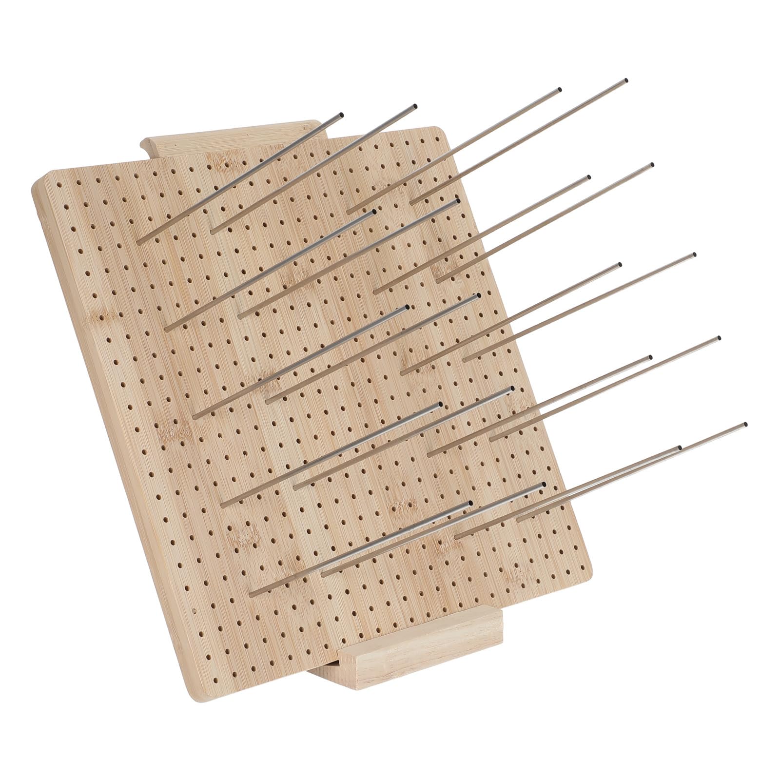 1 Set di tavolette per bloccaggio all'Uncinetto con 20 spilli - Tavola in Legno per bloccaggio di lavori a Maglia e progetti di macramè - Accessori per Ricamo e Uncinetto 11,61"