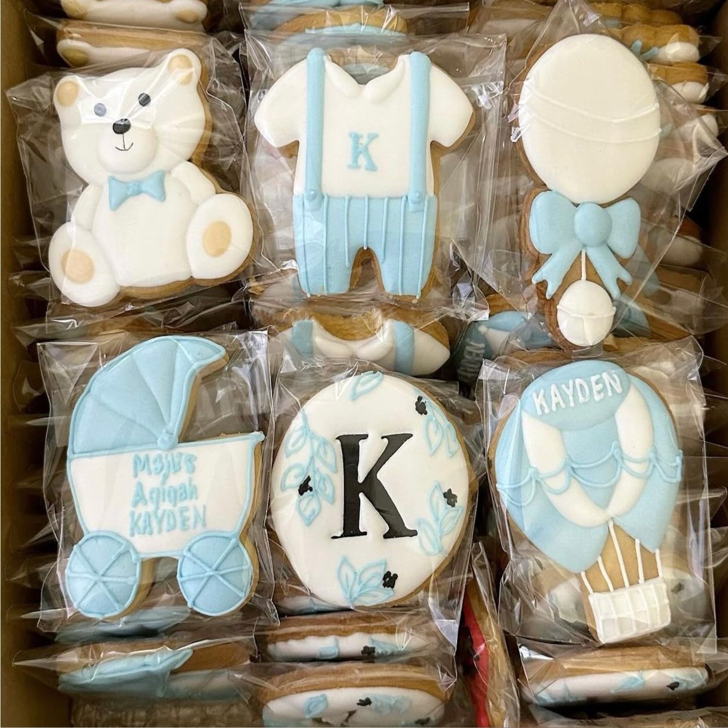 100Pcs 5x7 Inch Cellophane Bags Cookies Bags Rice Krispie Treat Bag Chocolate Covered Oreo Bags Macaron Bags Browine Bags Truffle Treat Candy Bakery Gift Bags for Party Favor Wedding