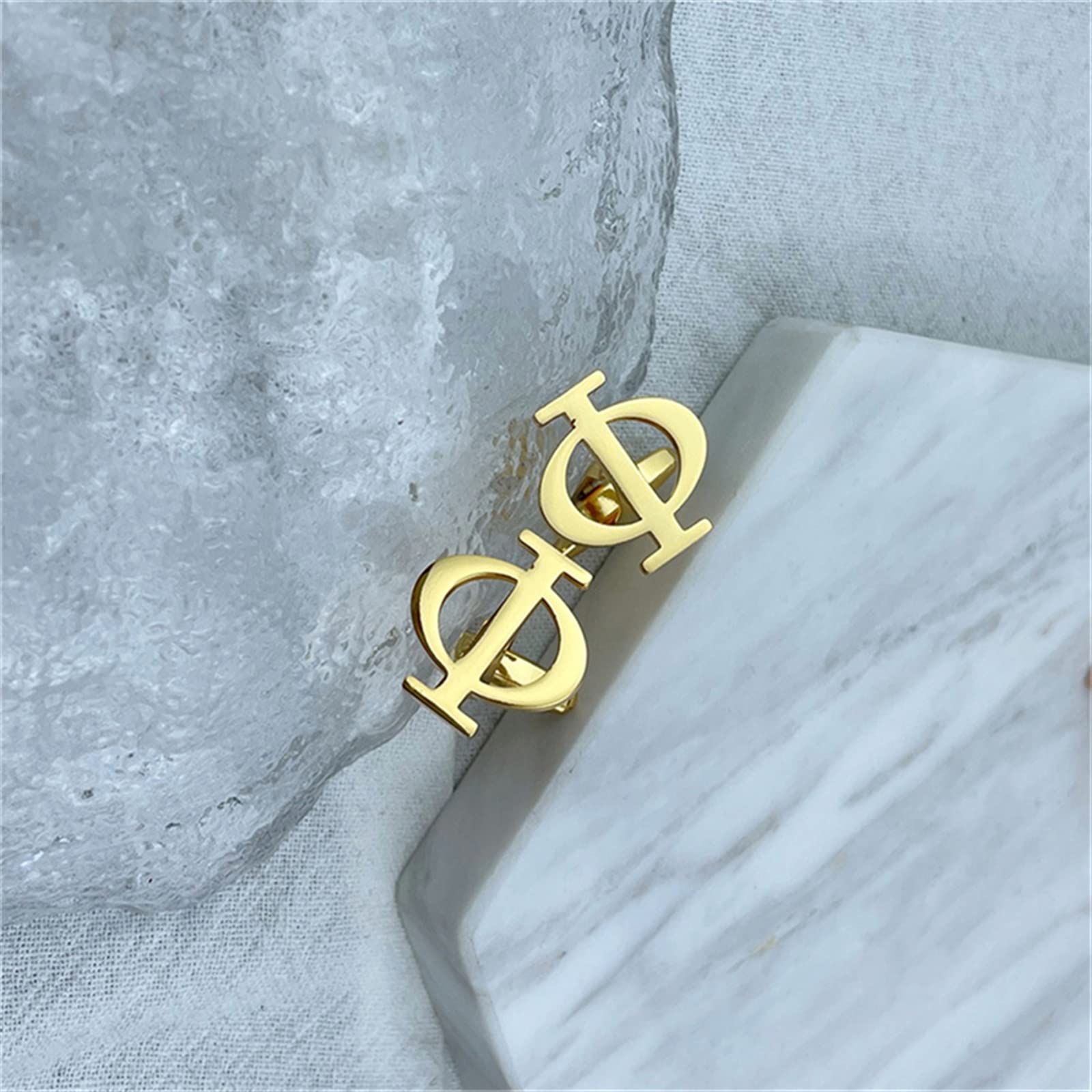 Anzug Manschettenknöpfe Gold Manschettenknöpfe für Herren Edelstahl Schwarz Manschettenknöpfe Business Hochzeit Anzug Hemd Silber Herrenschmuck (Metallfarbe : Gold)