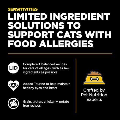 Miniatura 2 de GO! SOLUTIONS SENSITIVITIES - Alimento seco para gatos con ingredientes limitados, 16 libras, receta de pato sin cereales, alimento para gatos para