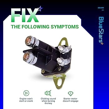 Amazon.com : BlueStars 435-099 Starter Solenoid - Compatible