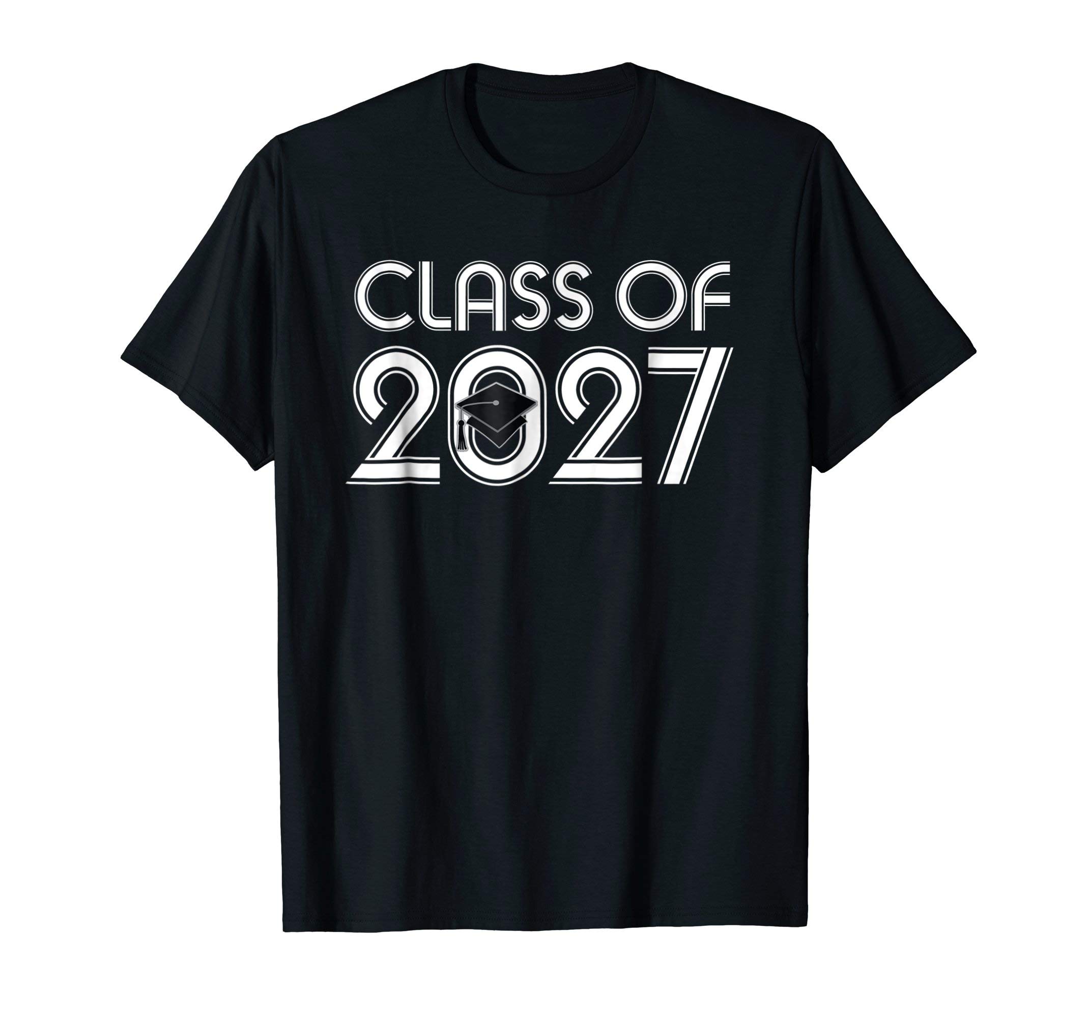 Class Of 2027 Back To School T-shirt Graduation Year Tee