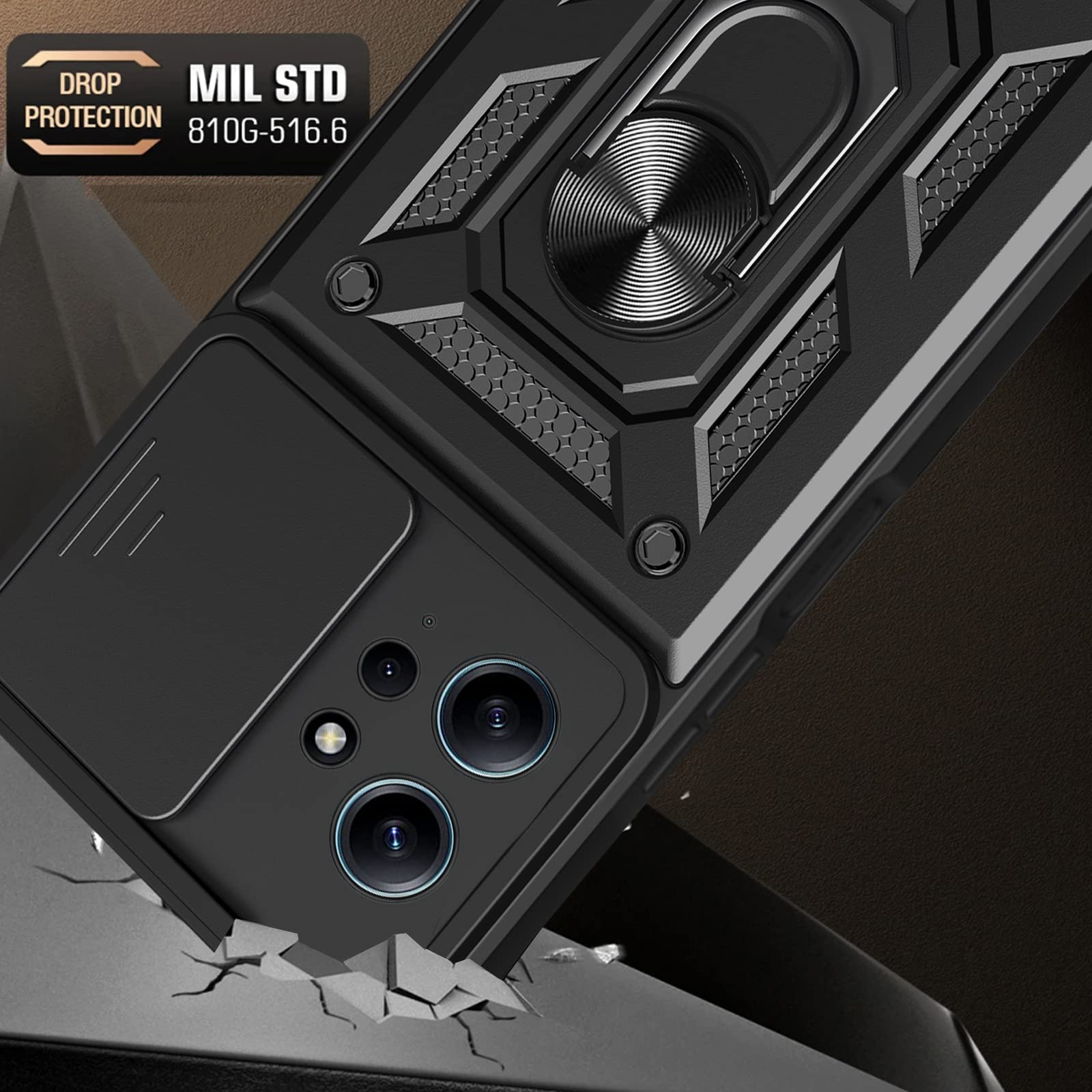 Cover per Xiaomi Redmi Note 12S 4G con Custodia per