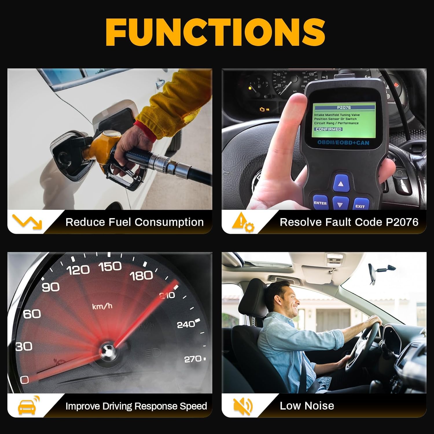 911-929 Intake Manifold Runner Control Motor and Arm Compatible with Chevrolet Cruze 2011-2015, Chevrolet Cruze Limited 2016, Chevrolet Sonic 2012-2018