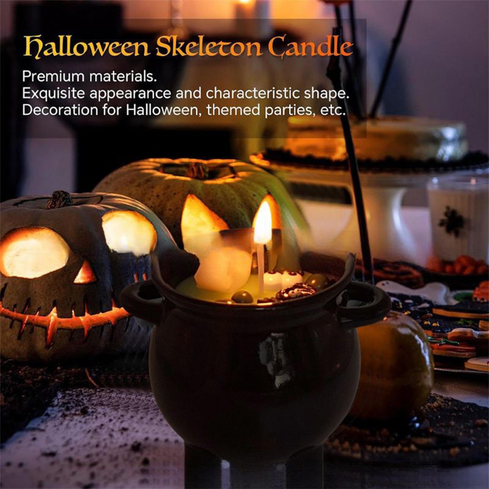 Duftkerzen Halloween Diffusor für ätherische Öle im Bubble Pot