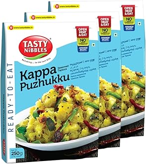 Ready to Eat Kappa Puzhukku 250g x3(Pack of 3)