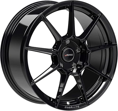 Miniatura 2 de Autec llanta CLUBRACING 8.5x18 ET30 5x120 Schwarz puede usarse con BMW 3 Z3 Z4