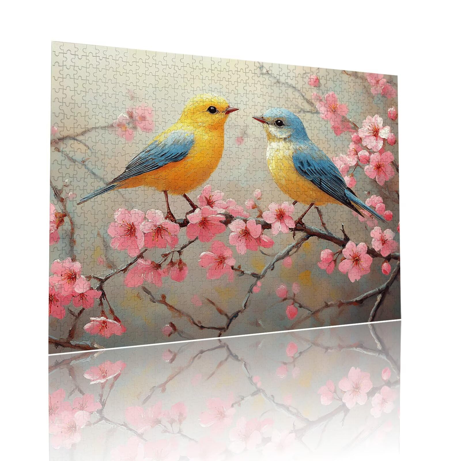 Puzzle Erwachsene 2000 Teile Vogel Blume Educa Jigsaw für Kinder ab 8 Jahren Mädchen Jungen, Erwachsene Impossible Klassische Puzzles Schwer, Anspruchsvoll Spielspaß, Als Geschenke 70x99cm t-746