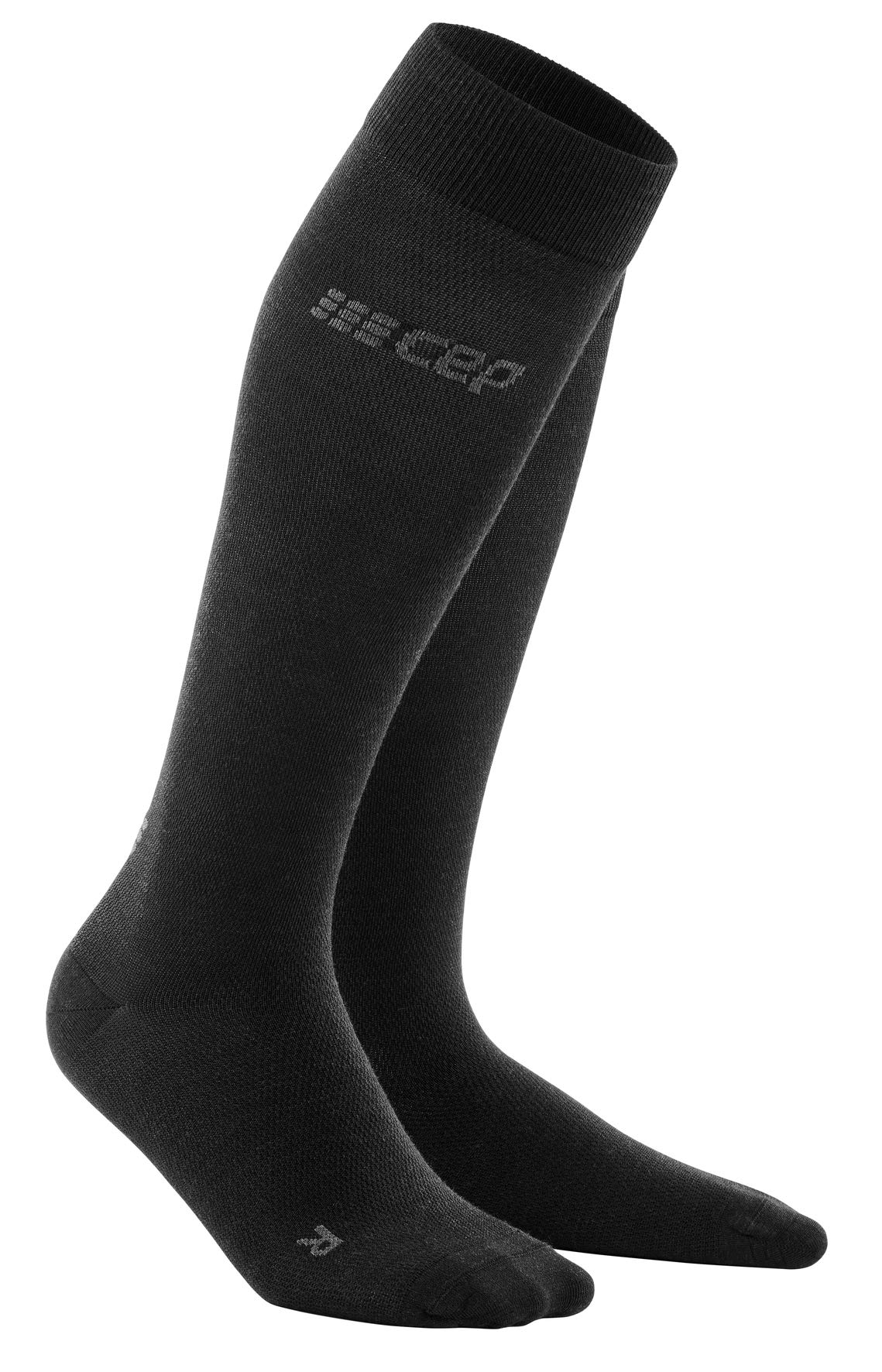 CEP Men's Long Compression Wool Socks - Allday Merino Athletic Long Socks