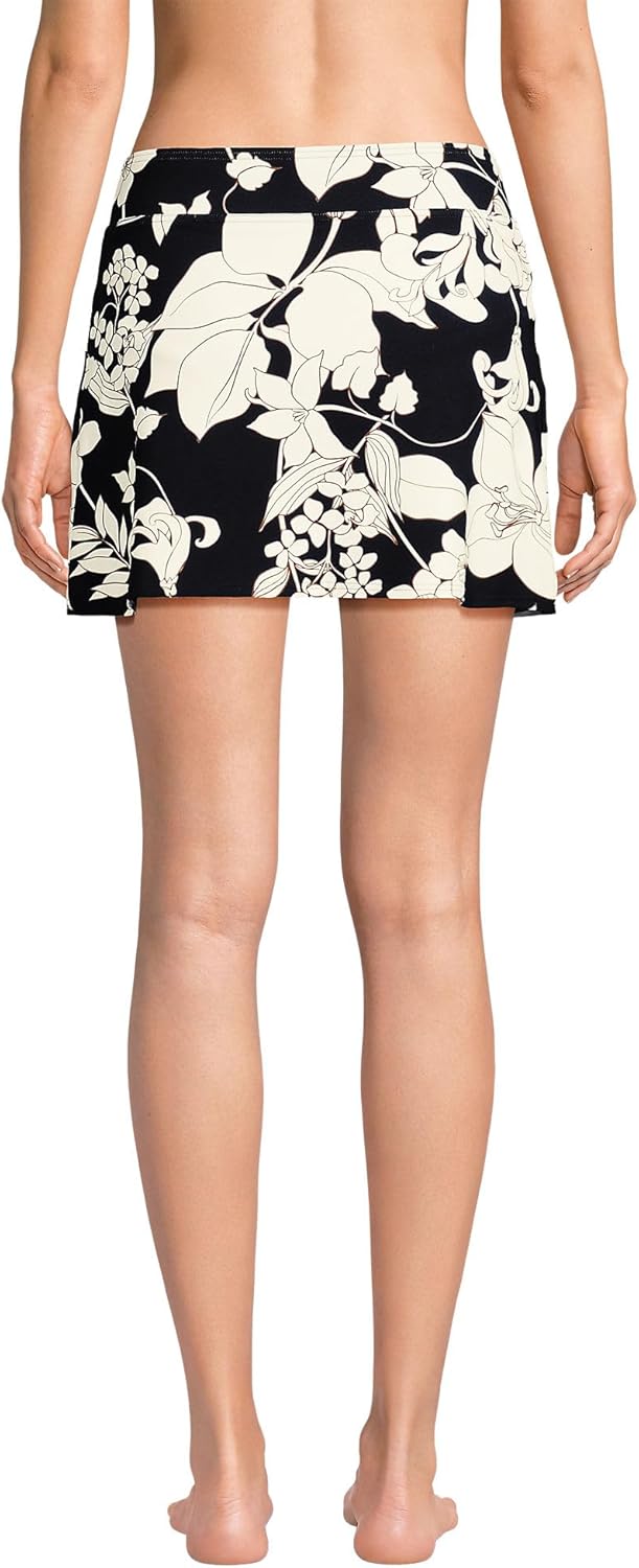 Lands' End Women's Tummy Control Skirt Swim Bottoms