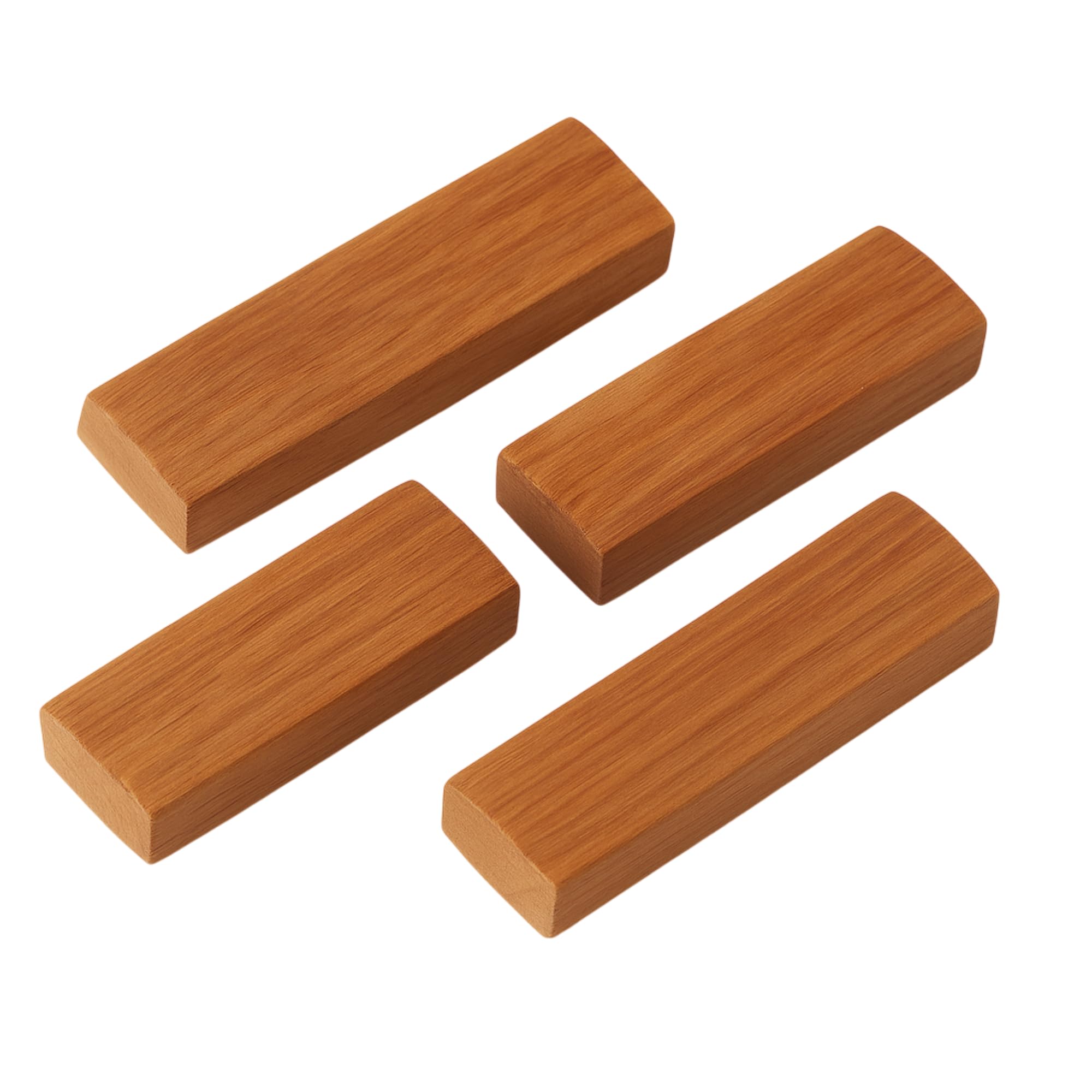 RDK Processed Scented Sandalwood Sticks of 20-30 Grams Each – Pure Chandan Wood Blocks for Tilak, Pooja, Skin & Meditation – High Fragrance, Ayurvedic Logs (Pack of 4 Sticks)