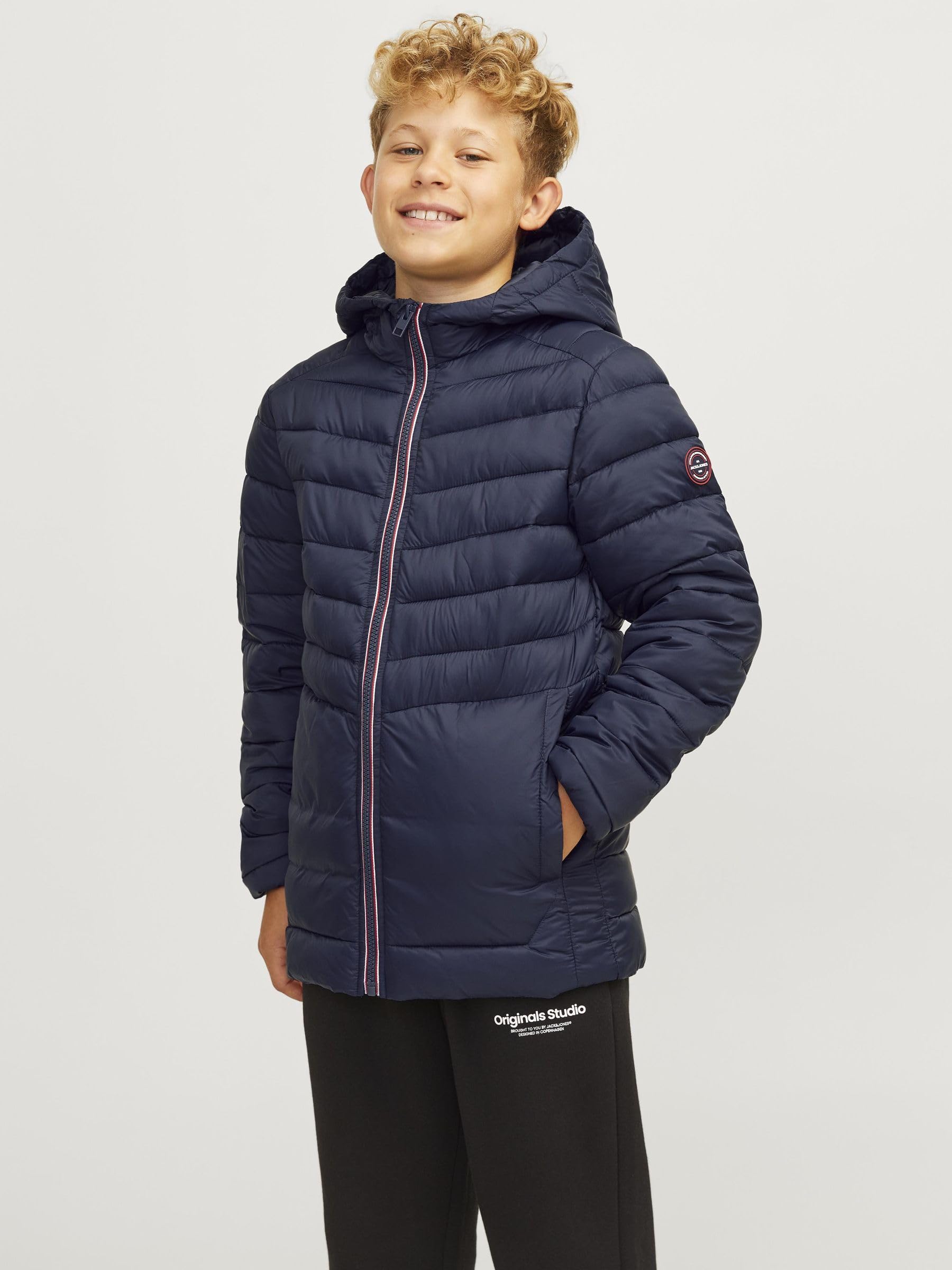 JACK & JONES Jjetoby Buffer Hood Sn Jnr Giacca a buffer Bambini e ragazzi