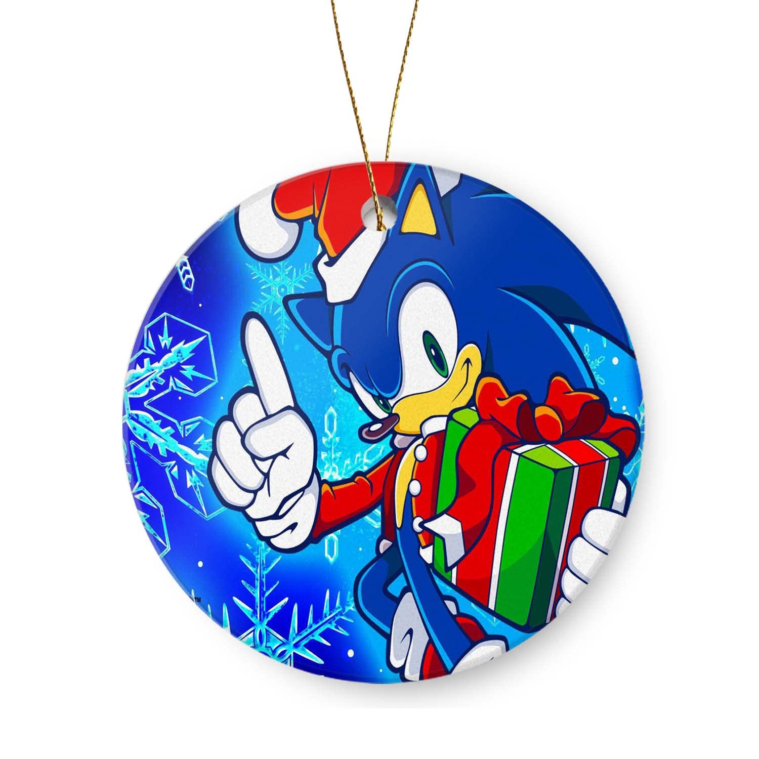 Anime Christmas Ornament 2022-Video Game Hanging Ornament Cartoon Decoration for Your Home,Xmas Tree 3inch Ceramic Ornament