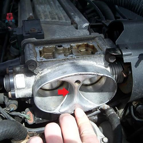 Miniatura 3 de C4 Corvette Air Foil Acelerador Cuerpo Booster Compatible con 85 a 96 L98 LT1 LT4 Corbetas