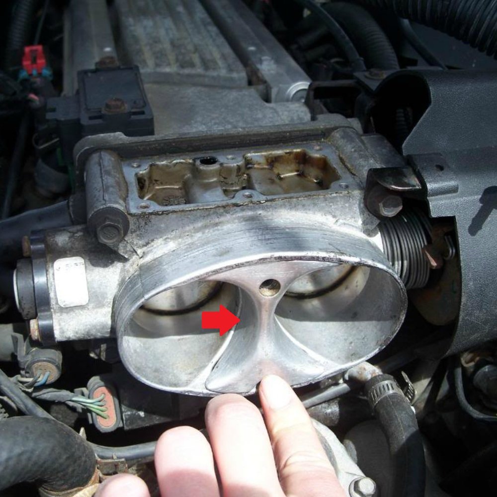 C4 Corvette Air Foil Throttle Body Booster Fits 85 through 96 L98 LT1