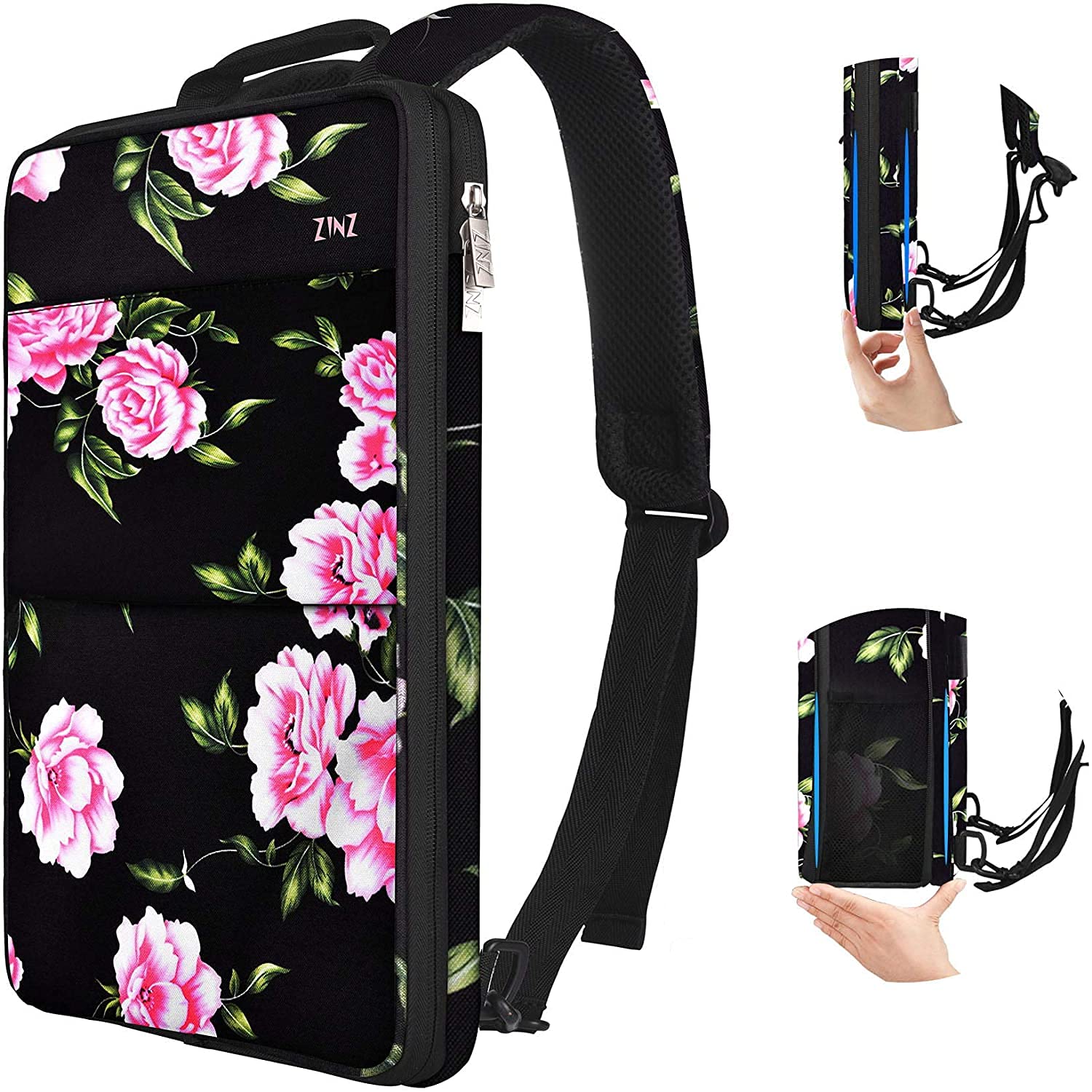 ZINZ Slim & Expandable Laptop Backpack 15 15.6 16 Inch, D01G01 — Amazon image 14