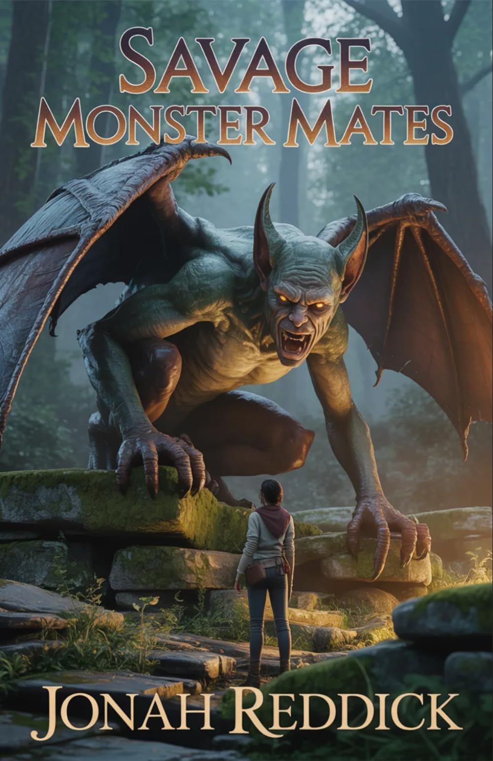 Savage Monster Mates: A steamy monster romance anthology featuring six forbidden short stories of fated mates, extreme size difference, alpha beasts, and dark primal desires.