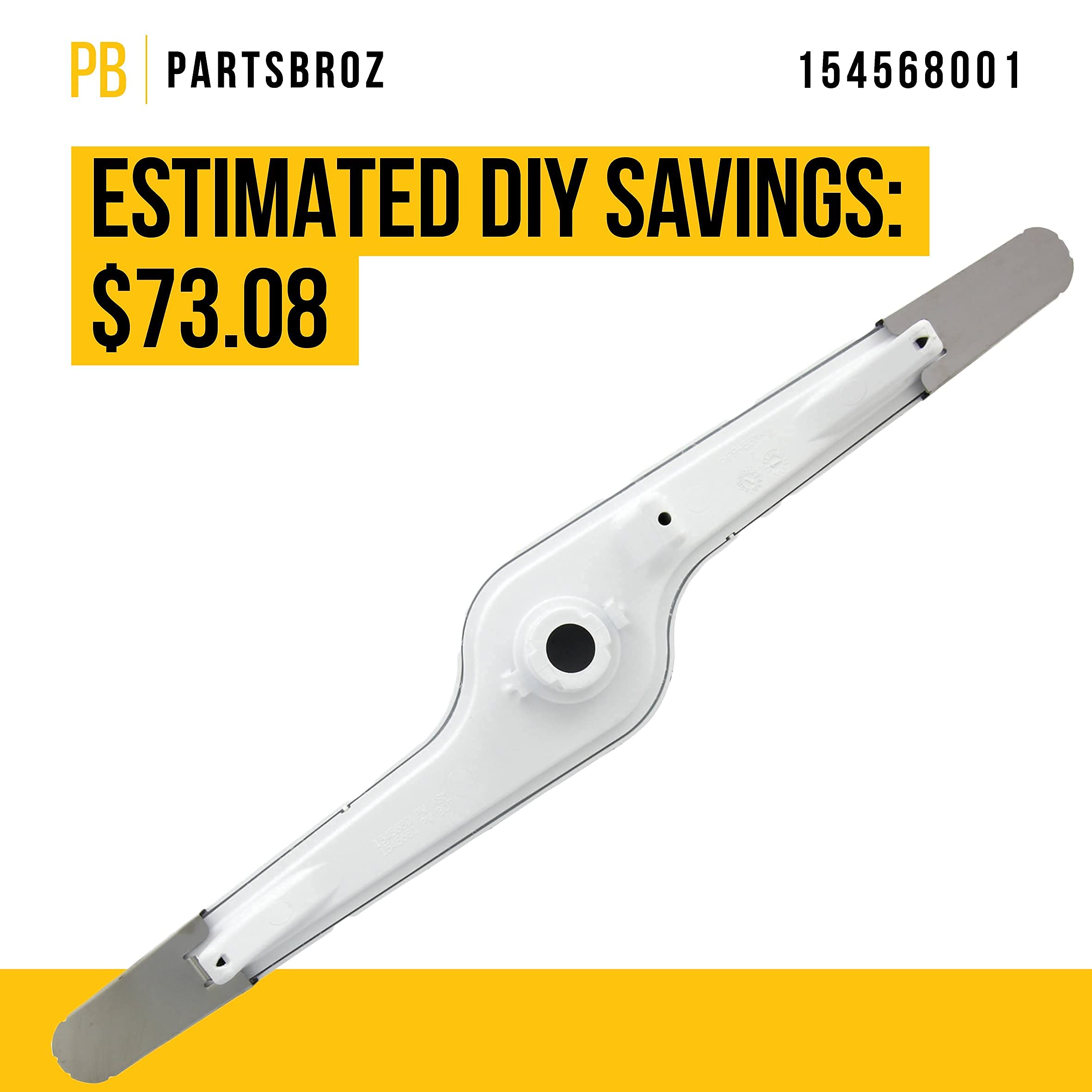 LONYE 8193983 - Kit Giratorio De Repuesto Para Lavavajillas Whirlpool Maytag 8557720 AP3775842 PS972316 (paquete De 2
