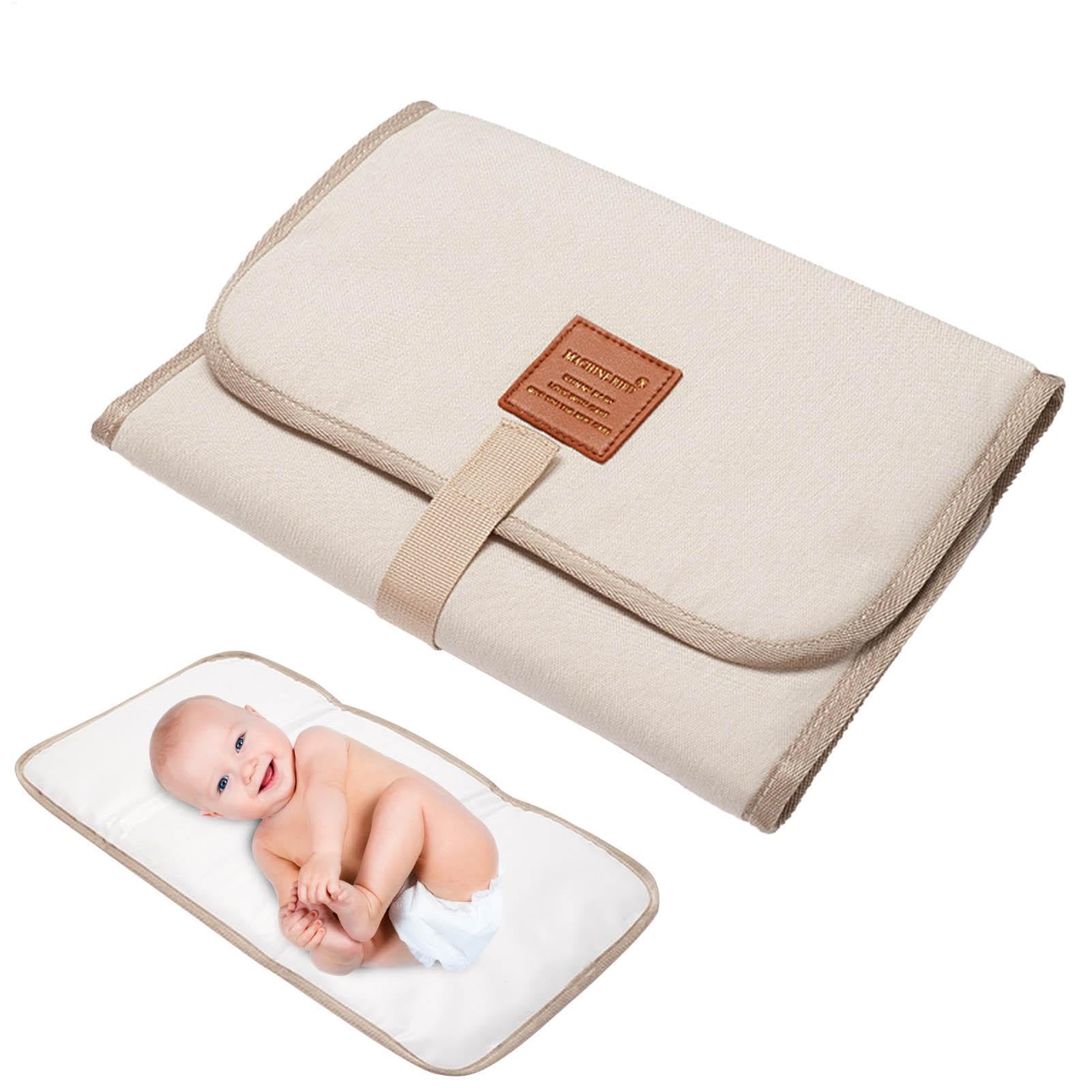 Baby Changing Mat - Waterproof Travel Nappy Change Mats, Comfortable Baby Changing Mat, Portable Nappy Changing Mat, Foldable Baby Diaper Changing Pad, for Journeys & Newborns Home Outside