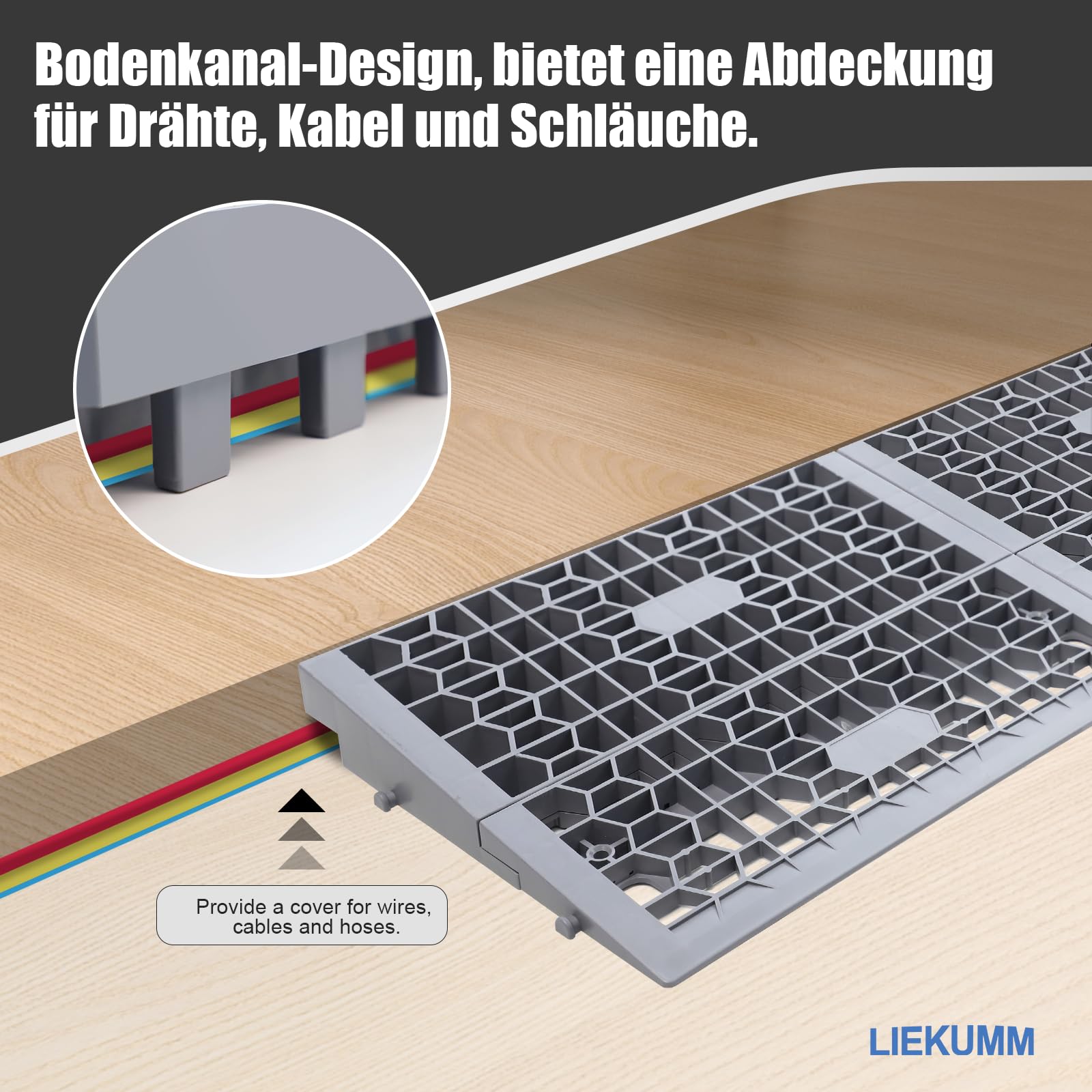 LIEKUMM Rampa do wózka inwalidzkiego, wysokość 2,5 cm, rampa dla osób niepełnosprawnych, pojemność 1400 kg, zdejmowana do progu