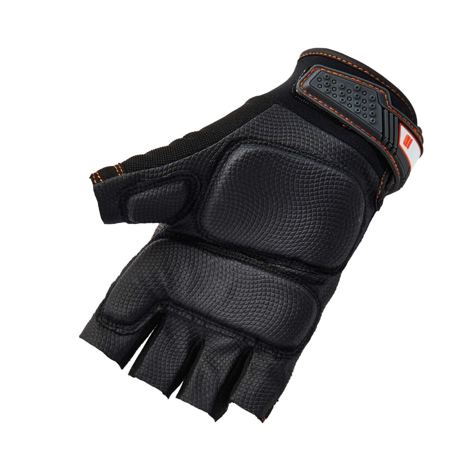 Ergodyne ProFlex 900 Gants d'impact demi-doigts Noir 900 L