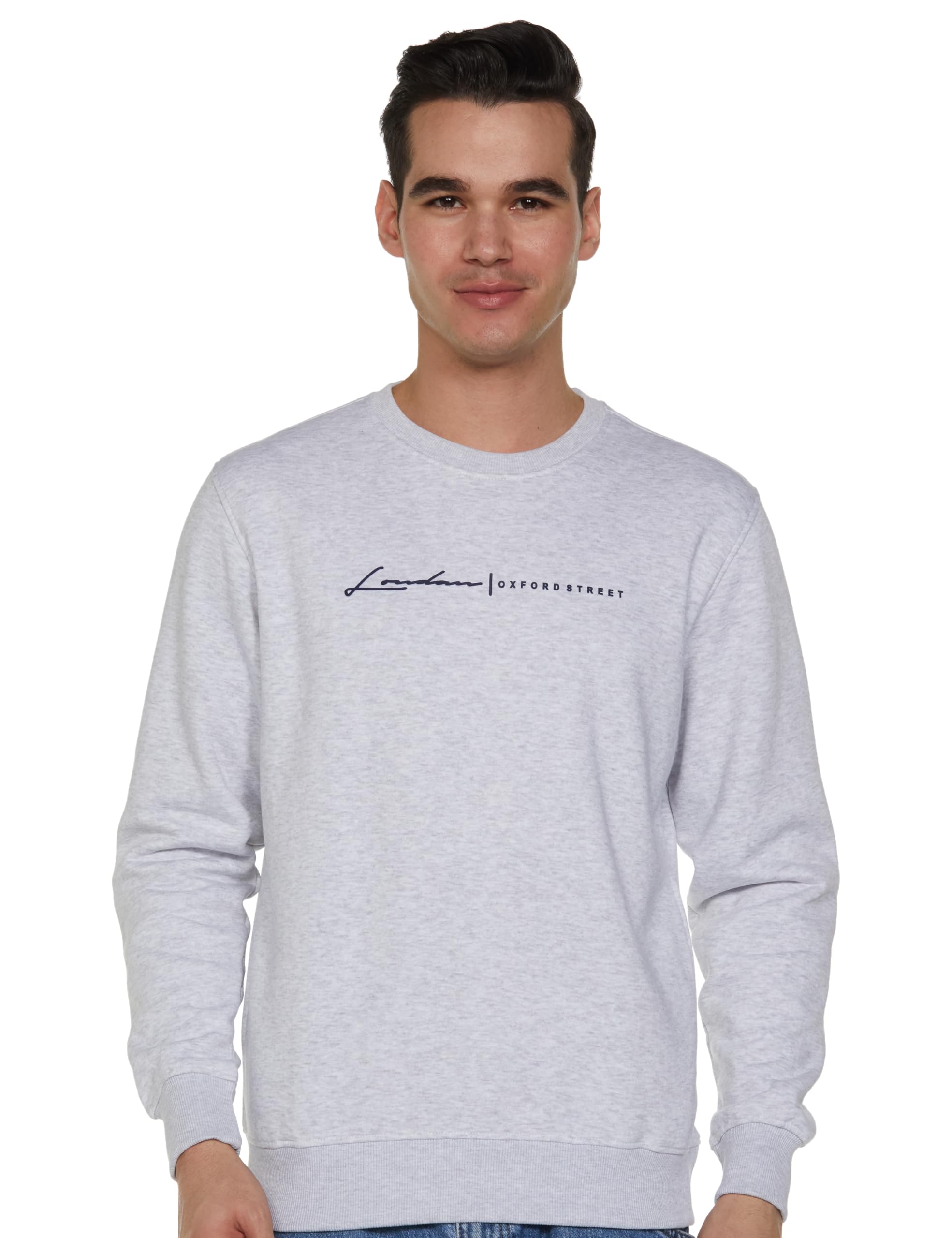 Men's Cotton Crew Neck Sweatshirt