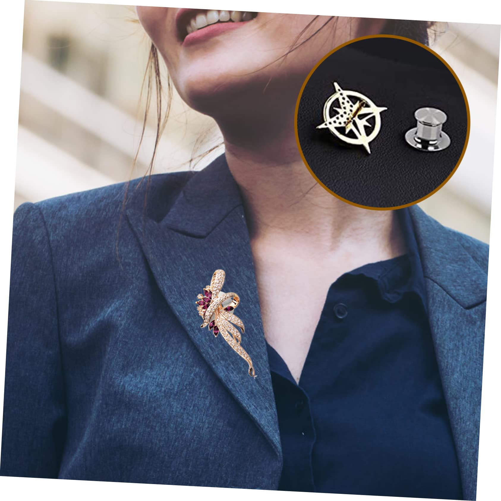 252piezas Alfileres Decorativos Cierre Metálico Para Broches Perfectos Para Bodas y Manualidades