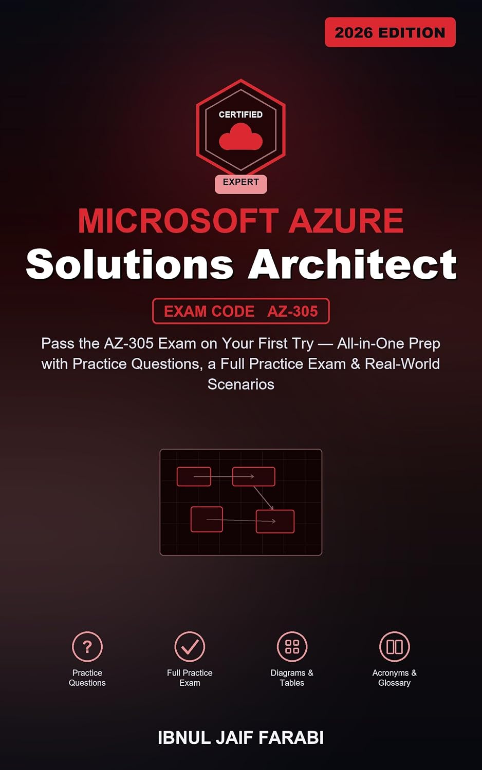Microsoft Azure Solutions Architect Expert Study Guide 2026: Pass the AZ-305 Exam on Your First Try — All-in-One Prep with Practice Questions, a Full Practice ... Certification Study Guides Book 6)