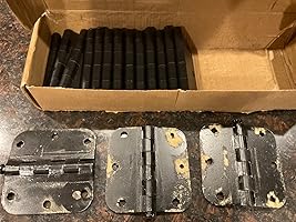 3.5" Door Hinges, 5/8" Radius photo review