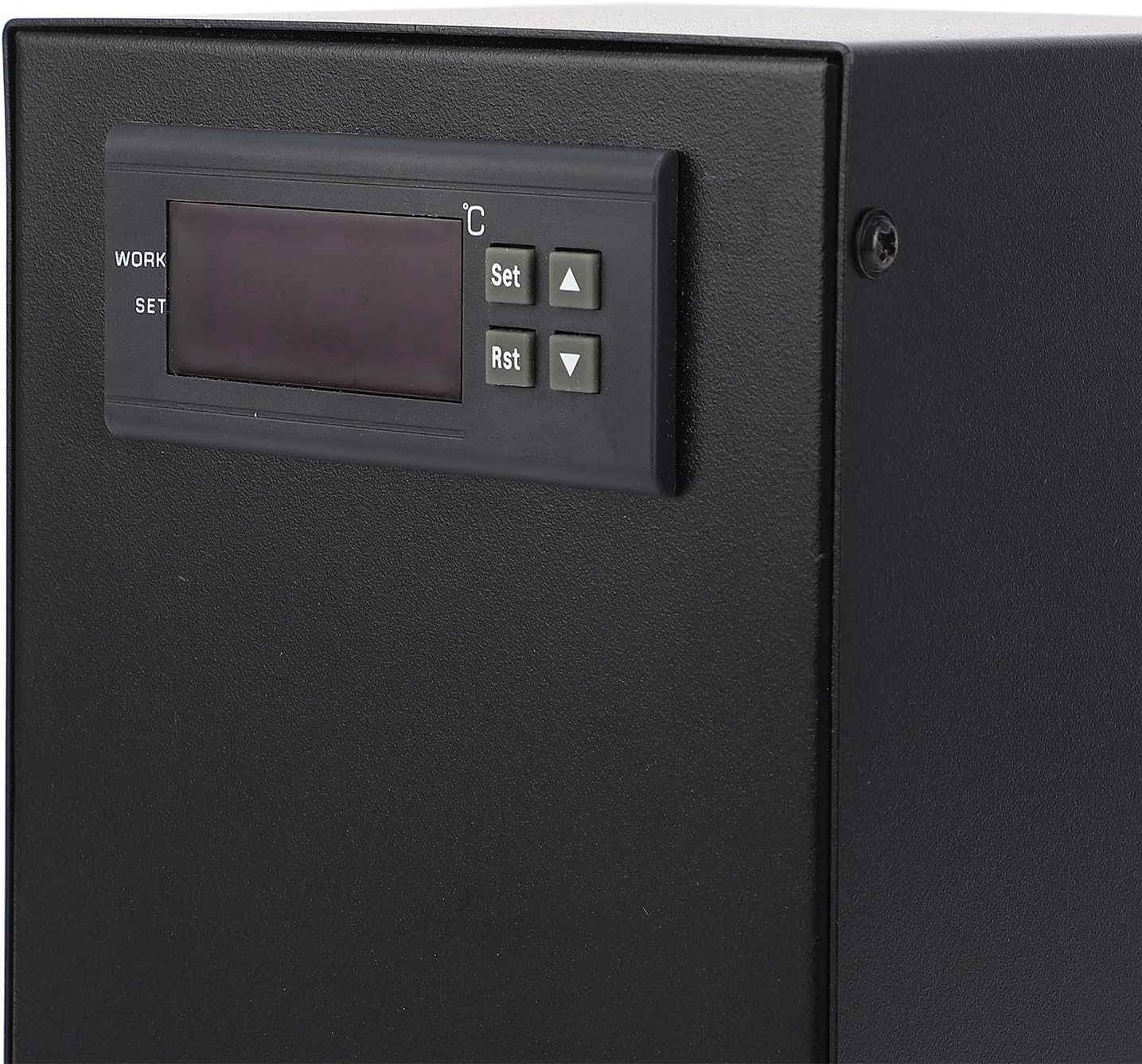 Smart WiFi Aquarium Chiller with Digital Display and US Plug - 35L Low Noise Semiconductor Cooling System - Heavy Duty Alloy Steel Cooler for Hydroponics and Cold Water Baths -