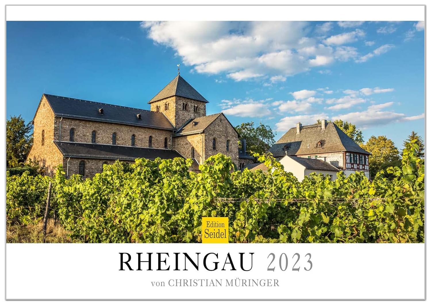 Rheingau Premium Kalender 2023 DIN A4 Wandkalender Europa Deutschland 