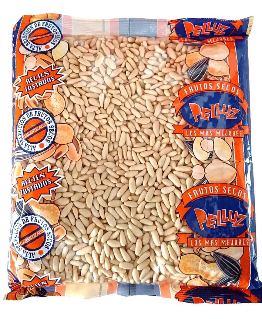Piñones Españoles 1 Kg, Sabor Suave - Ingredientes Naturales, Ideal para Cocina Mediterránea