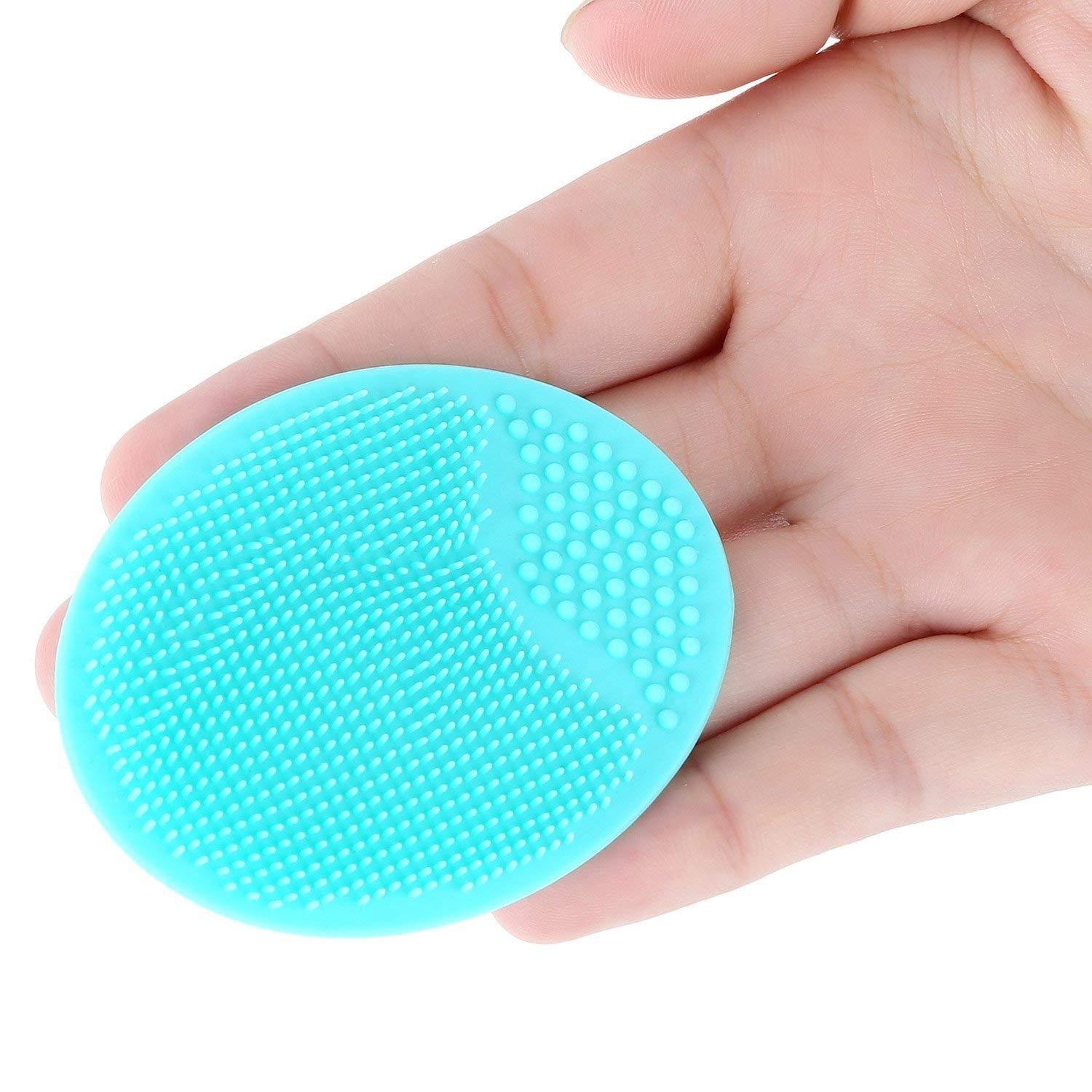 ReNext 8pcs Soft Silicone Face Cleanser Handheld Mat, Silicone Face Brush,Exfoliator Face Cleansing, for Daily Facial Cleaning, 8 colors : Beauty & Personal Care