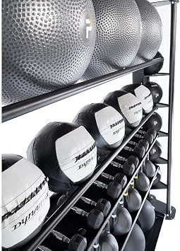 Dynamax Medicine Ball, Hefty II, 18 Pounds, Black/Gray (24018)