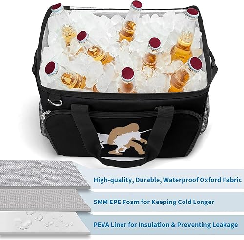 Miniatura 6 de Bigfoot - Bolsa térmica térmica de unicornio con aislamiento, impermeable, bolsa de mano para acampar y viajar