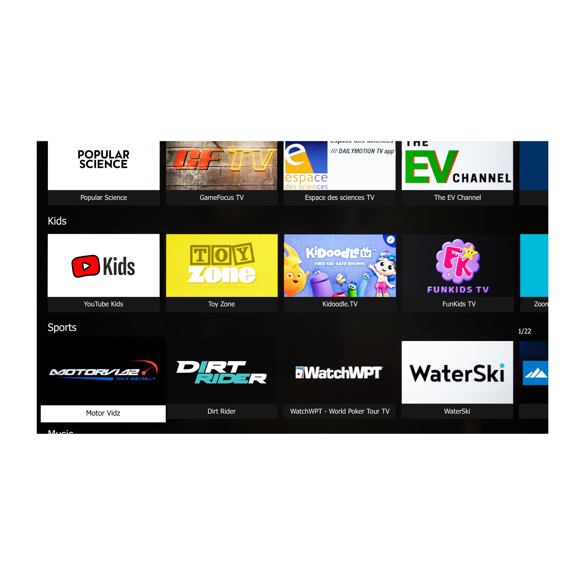 Kruger&Matz Telewizor 32" HD SmartTV Vidaa Dolby Digital DVB-T2/S2 H.265 Hevc