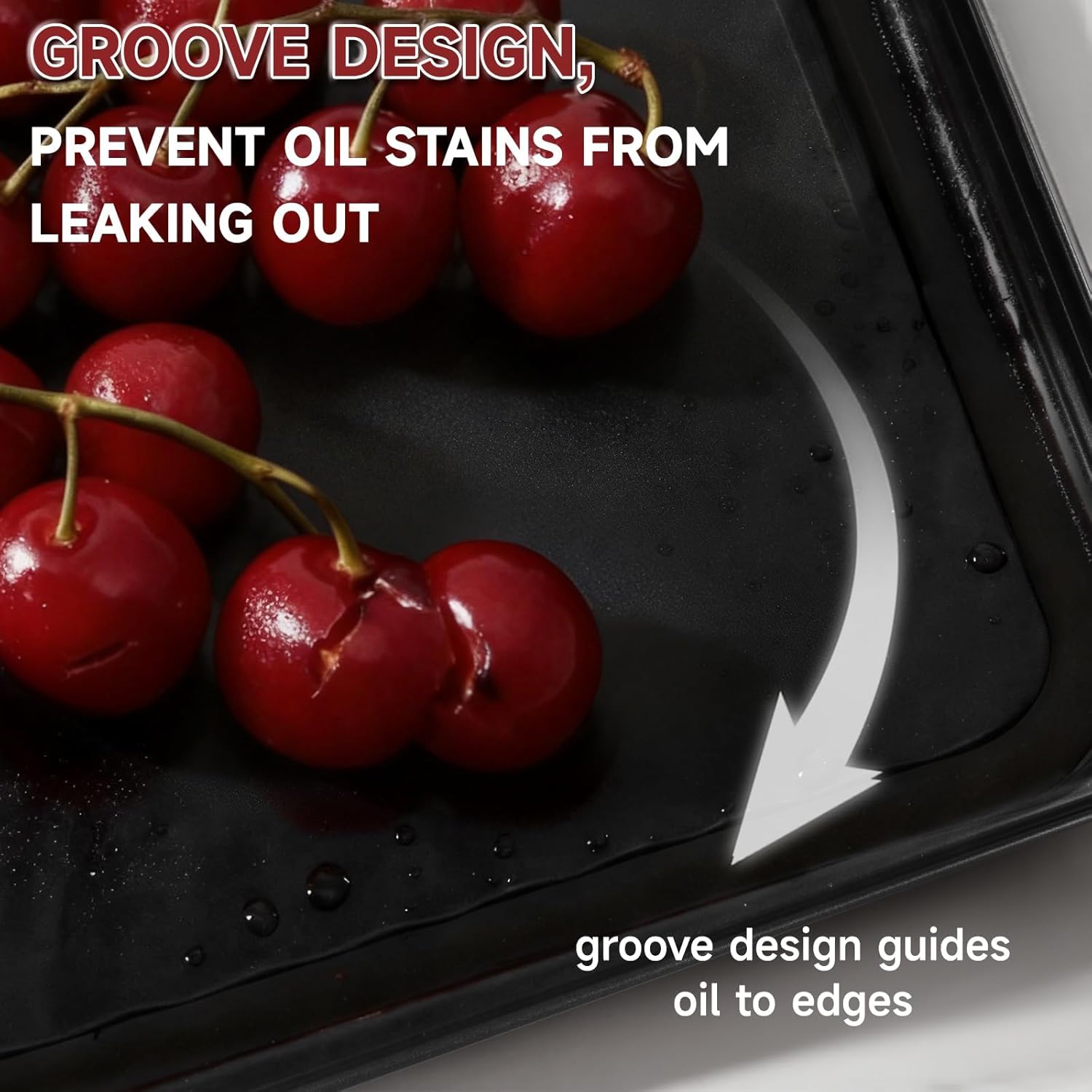 Unokit 8-Piece Nonstick Baking Pans Set - Stainless Steel Bakeware Set for Cooking, Stackable Trays with Cookie Sheets, Muffin, Cake, Loaf, Round & Square Pan and Cooling Rack, Dishwasher & Oven Safe