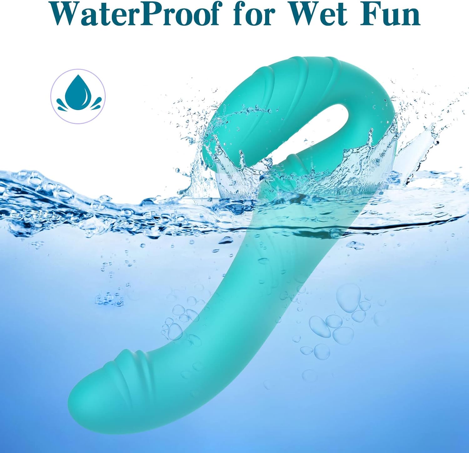 Strapless Strap-on Dildo Vibrators, Adult Sex Toys for Women,Lesbian with 9 Vibrating Modes, App Control Double Ended Vibrator, Rechargeable Clitoral Stimulator Toys for Men Couples