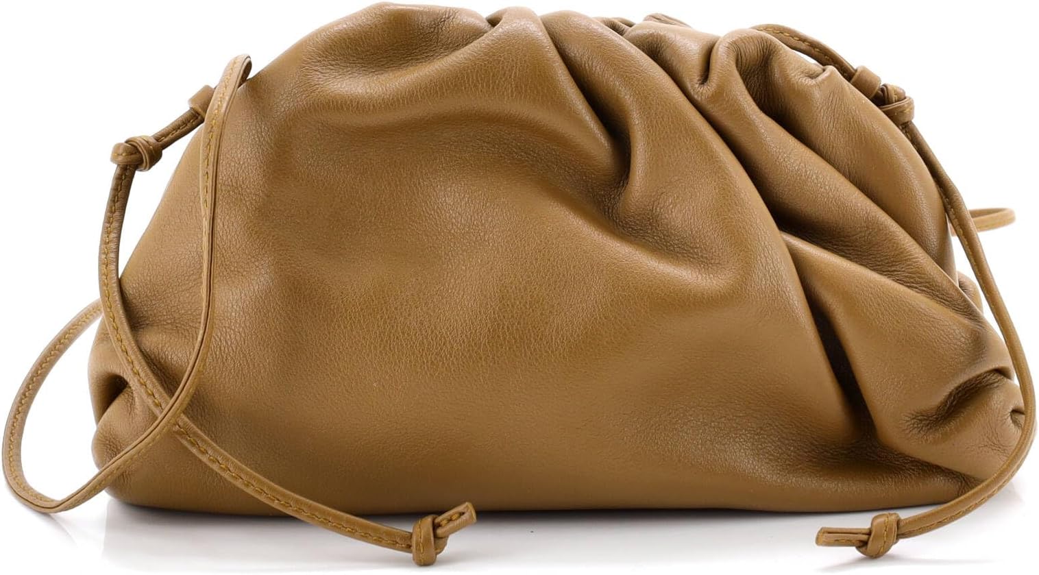 Pre-Loved The Pouch Leather Mini, Brown