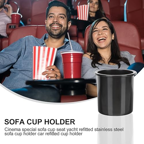 Miniatura 4 de 2 unids plástico titular de la taza para el barco de Rv y asientos de cine titular de la bebida puede instalar fácil para tazas de bebidas