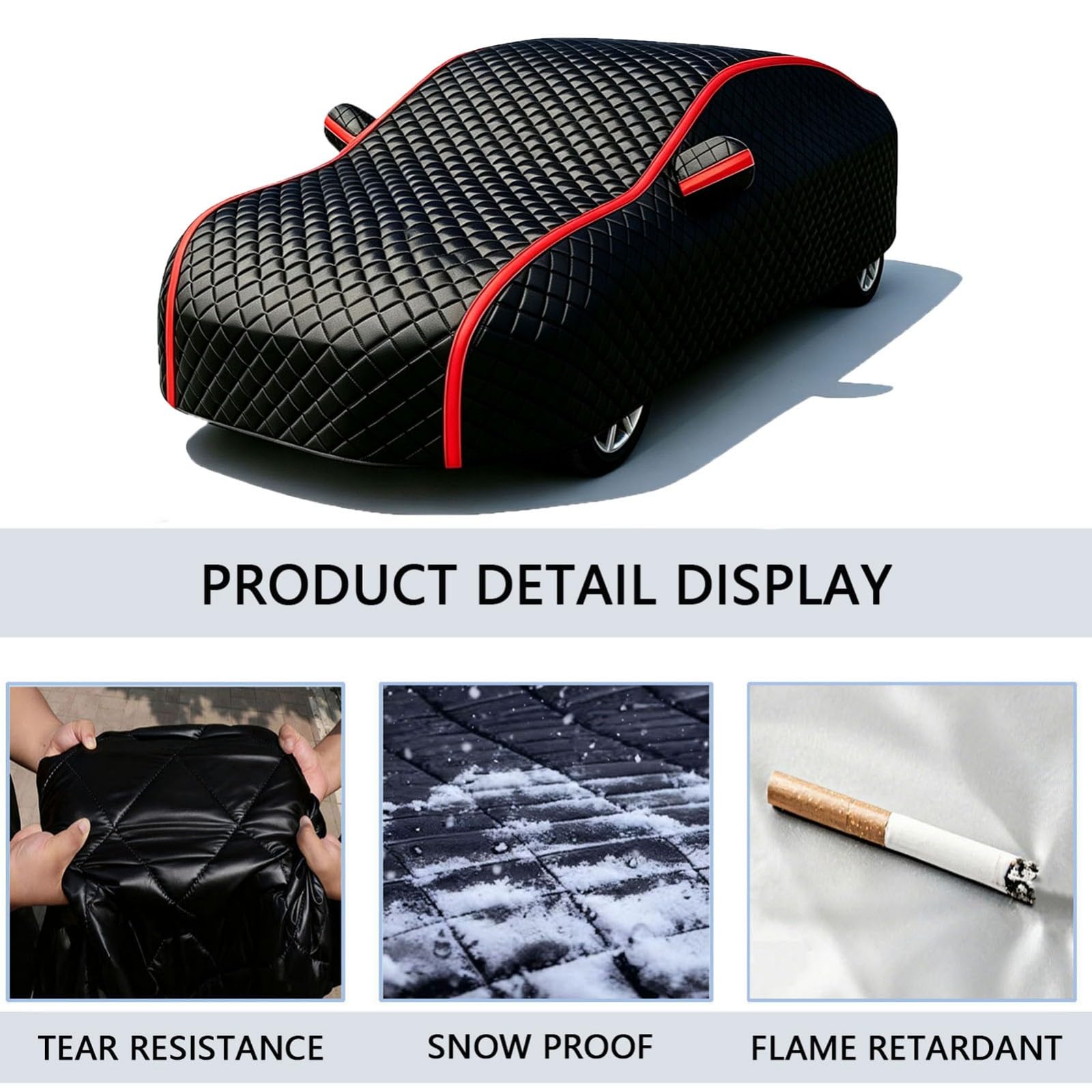 Funda Coche Antigranizo para A UDI A5 Coupé | Funda Reforzada Anti-Sol & Anti-Polvo – Uso Exterior Todo el Año, Antirrayas & Anti-Abrasión, con Bolsa Incluida