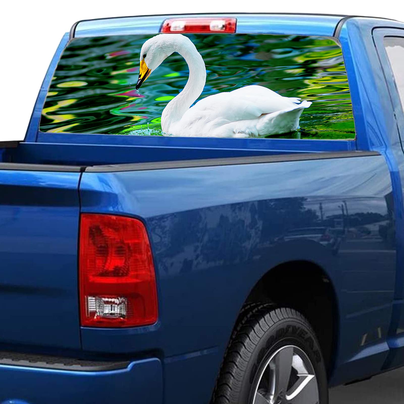 Personalizza Adesivi 3D for lunotto posteriore for auto Decalcomania for parabrezza Decalcomanie for lunotto posteriore for camion, Decalcomanie for auto - 1 pz Animale Tigre Cane Cavallo Aquila Decal