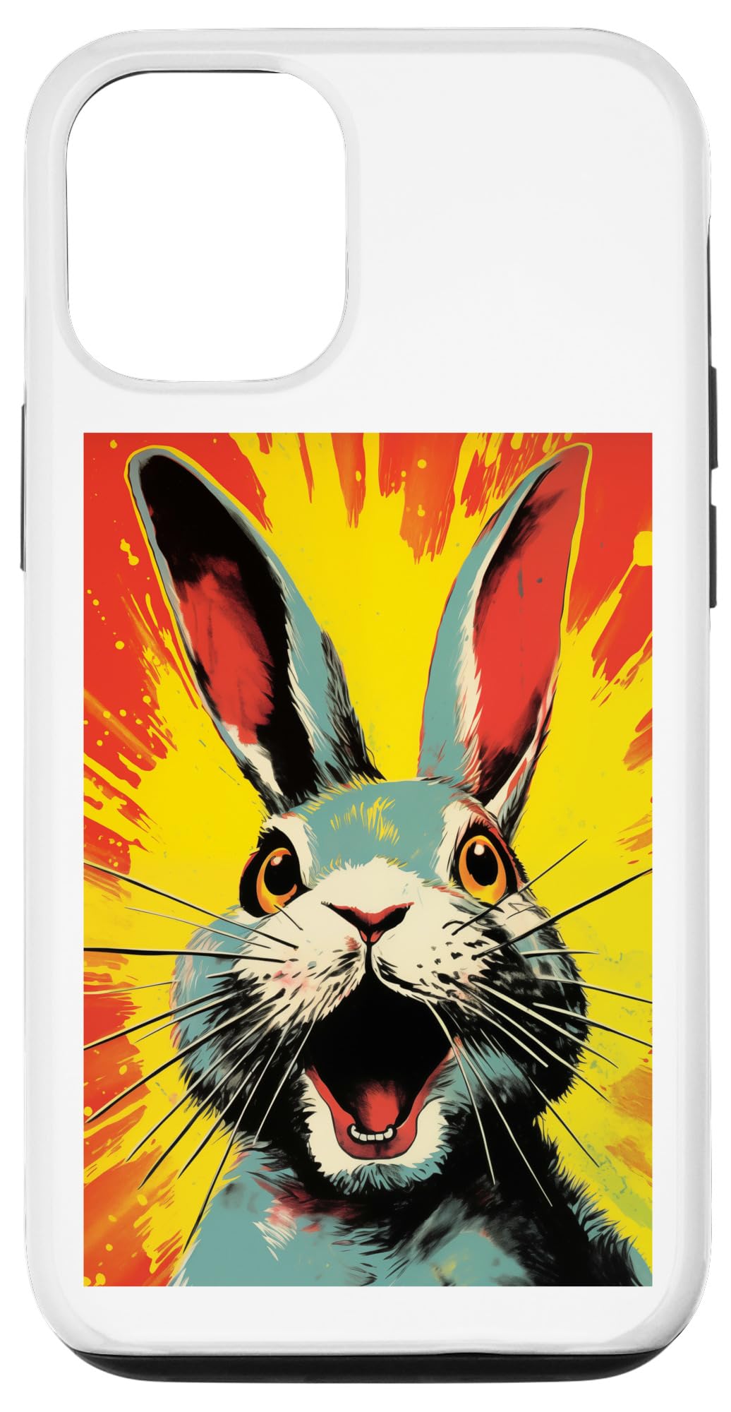 Amazon.co.jp: iPhone 12/12 Pro Rabbit Breeder ポップアート