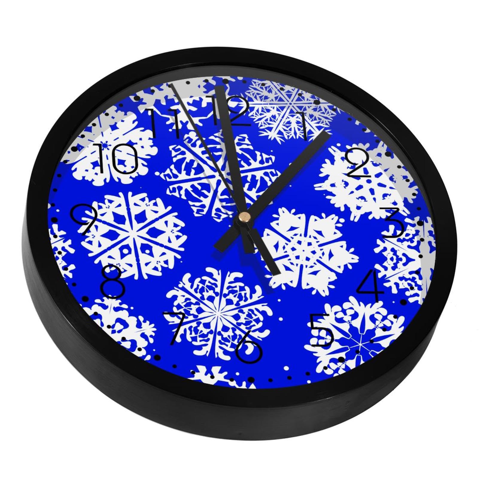 Horloge murale silencieuse à mouvement fluide pour un calme absolu